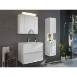 M&ouml;belix BADEZIMMER Limes, Wei&szlig; HG B: 70 cm