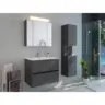 BADEZIMMER Limes, Graphitfarben B: 70 cm