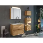 M&ouml;belix BADEZIMMER Limes, Eichefarben B: 70 cm