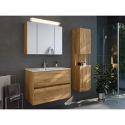 BADEZIMMER Limes, Eichefabren B: 80 cm