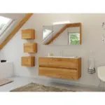 M&ouml;belix BADEZIMMER Limes, Eichefarben B: 120 cm