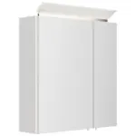 M&ouml;belix Spiegelschrank Wei&szlig; Hochglanz B: 60 cm