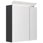 M&ouml;belix Spiegelschrank Graphitfarben B: 60 cm