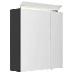 Spiegelschrank Graphitfarben B: 60 cm