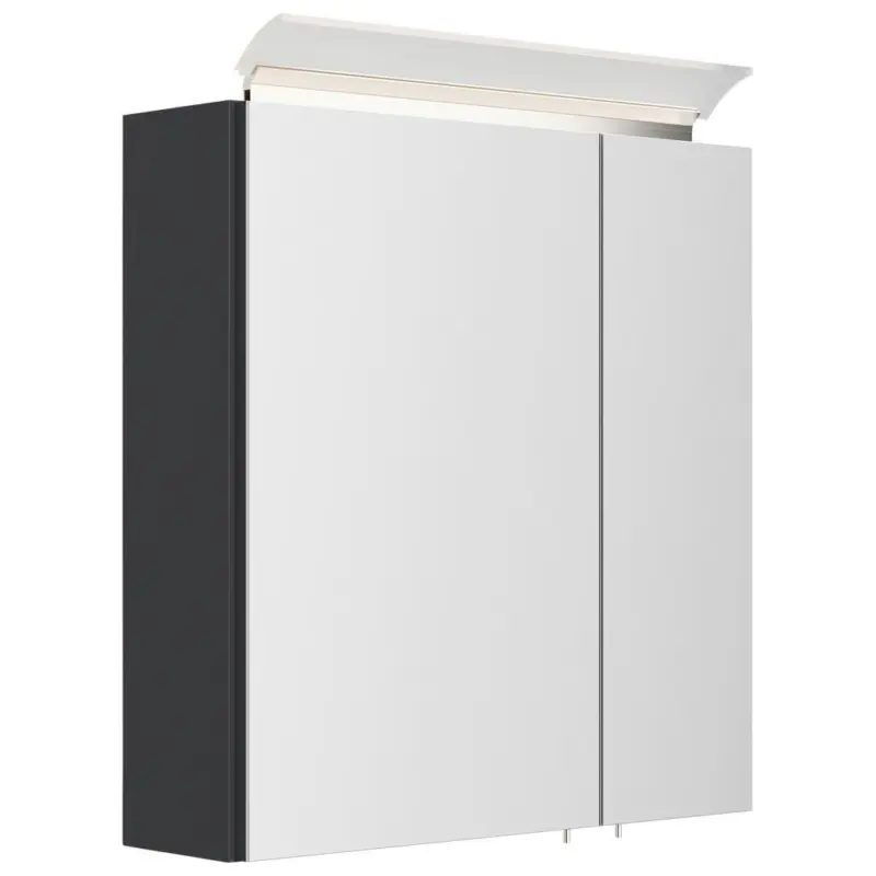 Spiegelschrank Graphitfarben B: 60 cm
