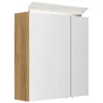 M&ouml;belix Spiegelschrank Eiche Dekor B: 60 cm