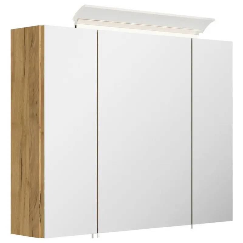Spiegelschrank Eiche Dekor B: 80 cm