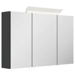 Spiegelschrank Graphitfarben B: 120 cm