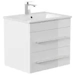 M&ouml;belix WASCHTISCHKOMBI Apollo, Wei&szlig; HG B: 61,5