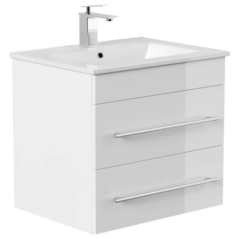 WASCHTISCHKOMBI Apollo, Wei&szlig; HG B: 61,5