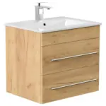 M&ouml;belix Waschtischkombi Apollo Eichefarben B: 61,5 cm