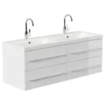 M&ouml;belix WASCHTISCHKOMBI Fellini, Wei&szlig; HG B: 60 cm