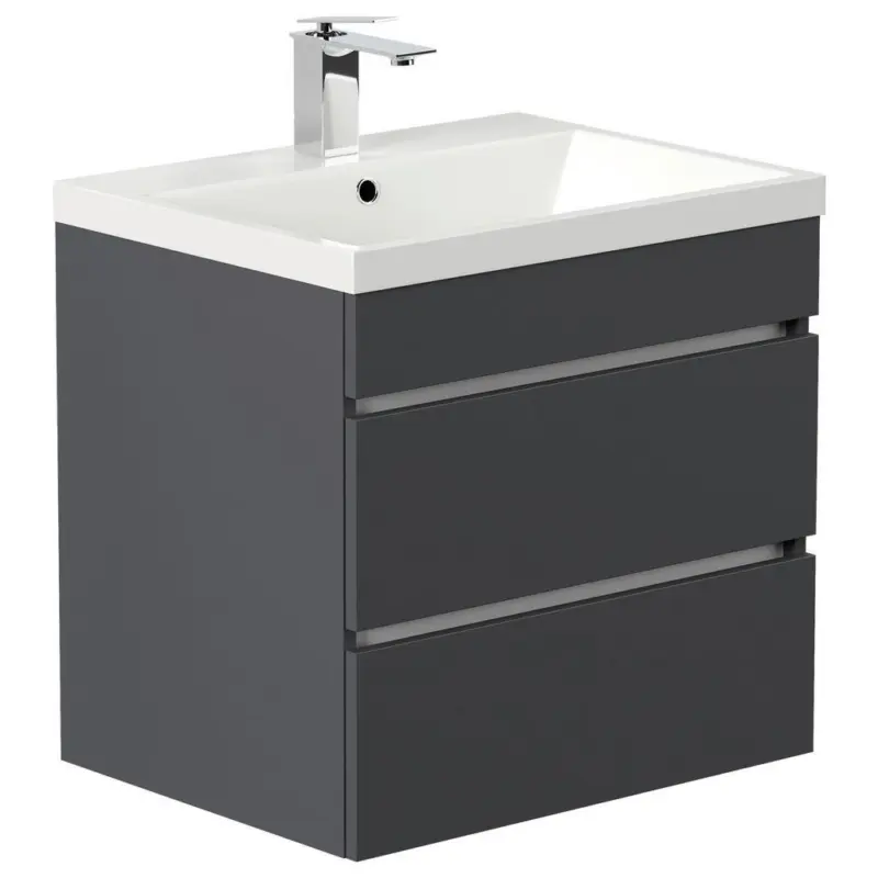 WASCHTISCHKOMBI Fellini,Graphitfarben B: 60 cm