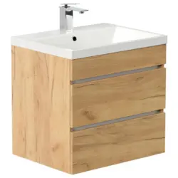 Wacchtischkombi Fellini Eichefarben B: 60 cm