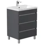 M&ouml;belix WASCHTISCHKOMBI Fellini, Graphitfarben B: 60cm