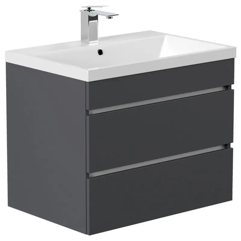 WASCHTISCHKOMBI Fellini, Graphitfarben B: 60cm