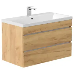 WASCHTISCHKOMBI Fellini Eichefarben B: 90cm