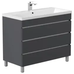 WASCHTISCHKOMBI Fellini Graphitfarben B: 100cm