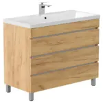 M&ouml;belix WASCHTISCHKOMBI Fellini Eichefarben B: 100cm