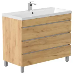 WASCHTISCHKOMBI Fellini Eichefarben B: 100cm