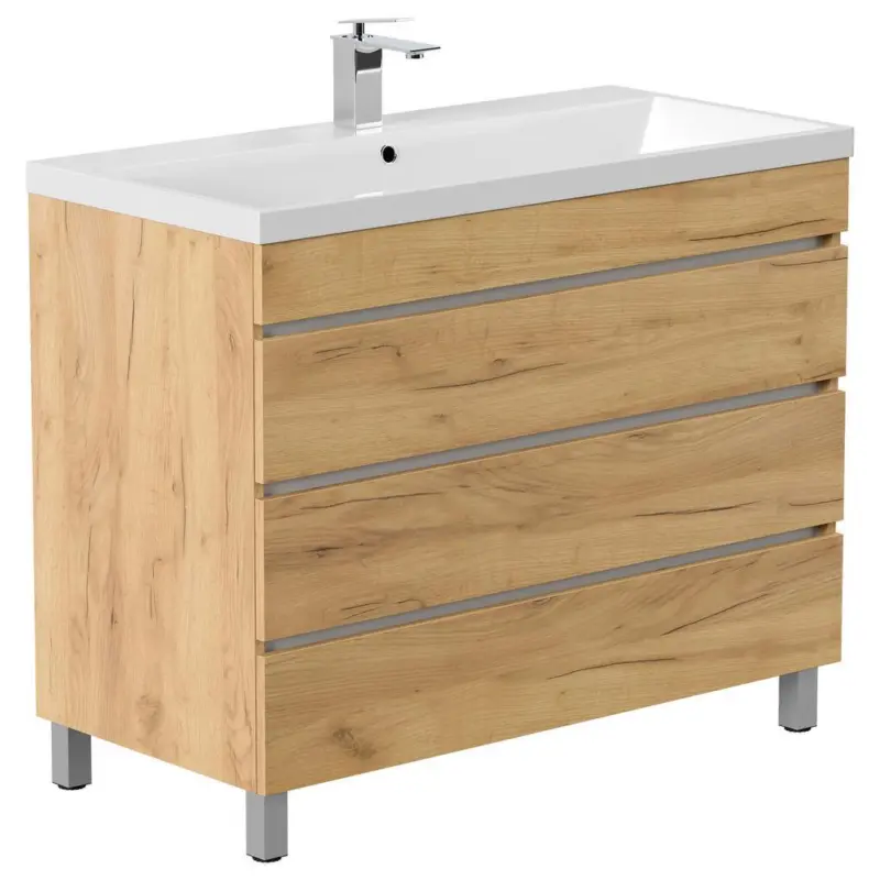 WASCHTISCHKOMBI Fellini Eichefarben B: 100cm