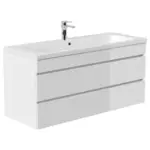 M&ouml;belix WASCHTISCHKOMBI Fellini Wei&szlig; HG B: 120cm