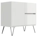 M&ouml;belix Sideboard Posseik Industrial Eichefarben/Wei&szlig; B: 79 cm