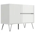 M&ouml;belix Sideboard Posseik Industrial Wei&szlig; B: 99 cm