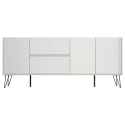 Sideboard Posseik Industrial Wei&szlig; B: 177 cm