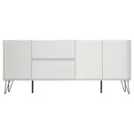 M&ouml;belix Sideboard Posseik Industrial Eichefarben/Wei&szlig; B: 177 cm