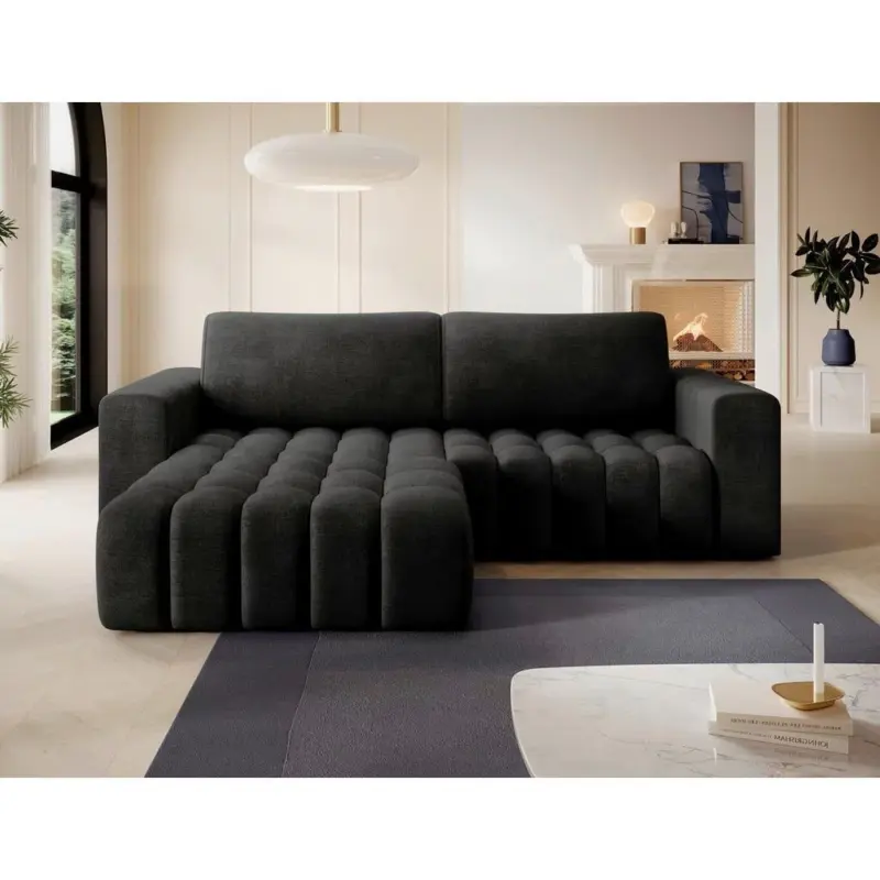 ECKSOFA Bonett Anthrazit S: 175x250 cm