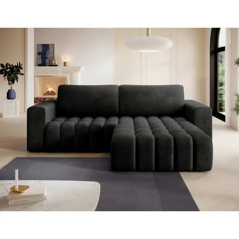 ECKSOFA Bonett Anthrazit S: 250x175 cm