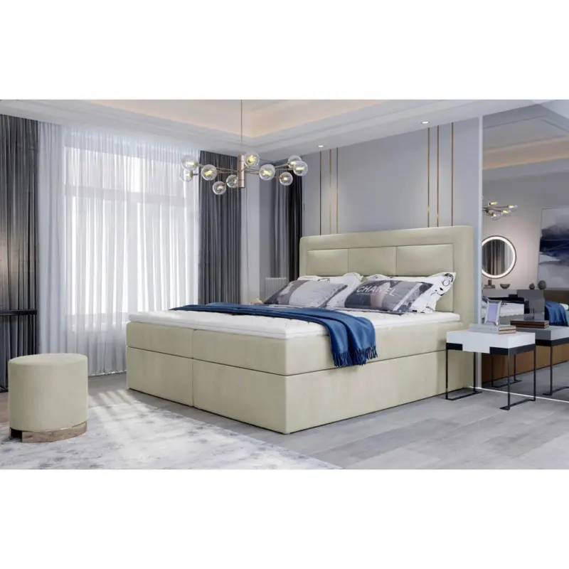 Boxbett Vivre Creme Lf: 180x200 cm