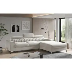ECKSOFA Grayson Beige S: 278x205 cm