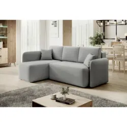 ECKSOFA Hadson Hellgrau S: 150x206 cm