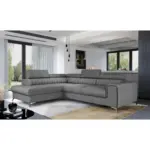 M&ouml;belix ECKSOFA Laurence Grau S: 205x278 cm