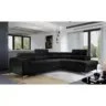 ECKSOFA Laurence Schwarz S: 278x205 cm