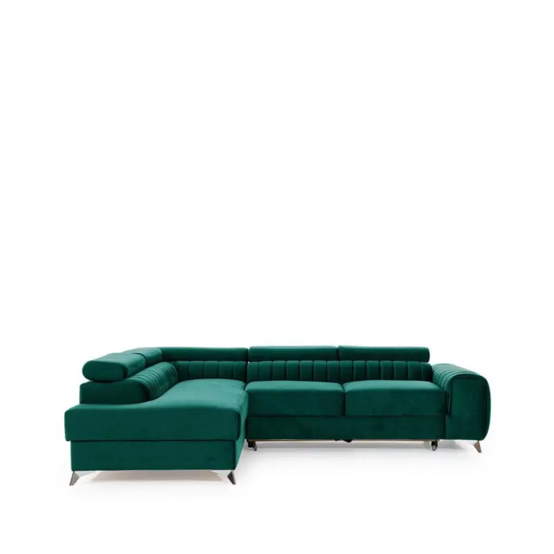 ECKSOFA Laurence Gr&uuml;n S: 205x278 cm