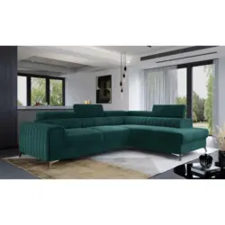 ECKSOFA Laurence Gr&uuml;n S: 278x205 cm