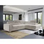 M&ouml;belix ECKSOFA Laurence Beige S: 278x205 cm
