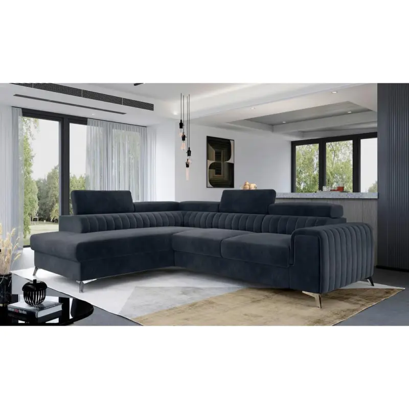 ECKSOFA Laurence Beige S: 205x278 cm