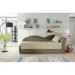 M&ouml;belix R&Eacute;CAMIERE Braun, Beige, S: 218x80 cm