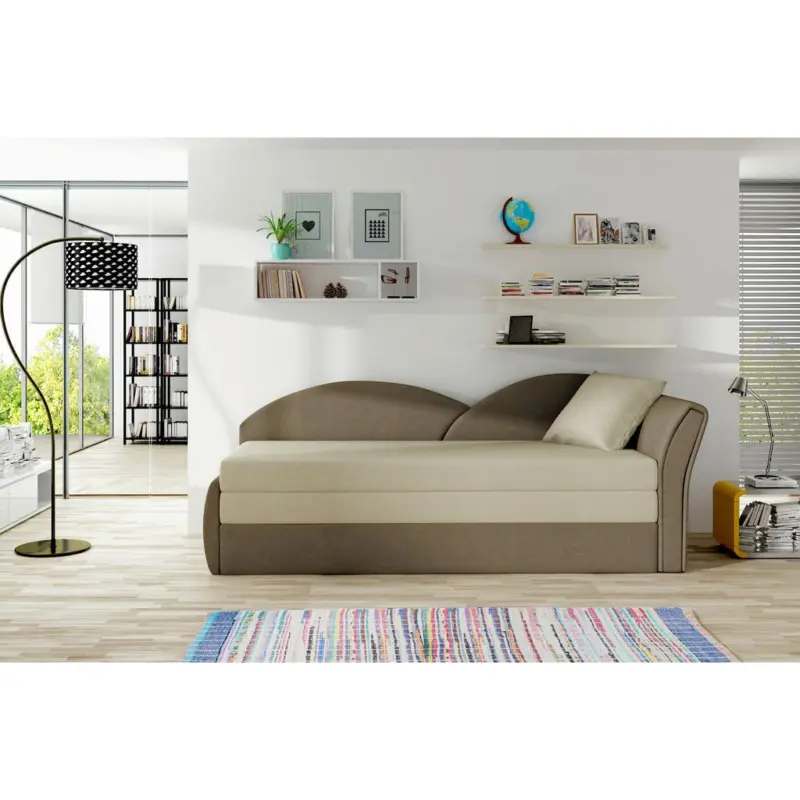 R&Eacute;CAMIERE Braun, Beige, S: 218x80 cm