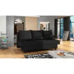 M&ouml;belix Schlafsofa Amaza Dunkelgrau, B: 190 cm