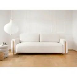 3-Sitzer-Sofa mit Schlaffunktion Arcadova Creme