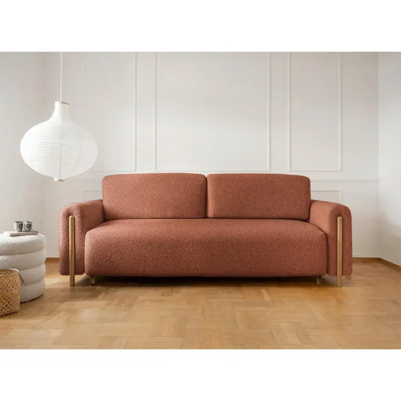 SCHLAFSOFA Arcadova Hellrot B: 244cm