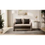 M&ouml;belix Schlafsofa Ario Braun, Beige, B: 244 cm