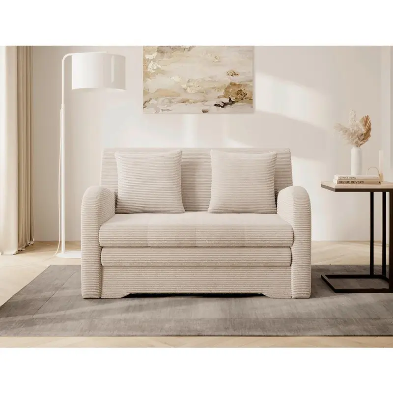 SCHLAFSOFA Ario Beige B: 130cm