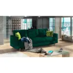 M&ouml;belix Schlafsofa Asgard Gr&uuml;n B: 230 cm
