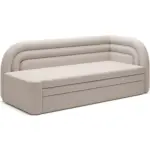 M&ouml;belix R&Eacute;CAMIERE Fabillo Beige B: 223 cm